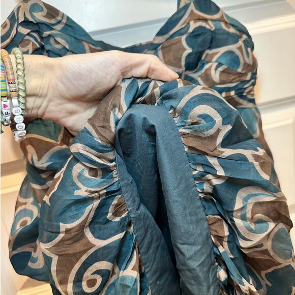 Arden B Y2K Silk Babydoll Fairy Mini Dress Size L - Picture 6 of 11